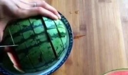 吃瓜切盘,探索创意吃瓜艺术