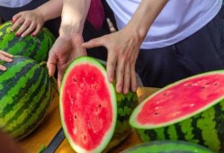 长青大学门吃瓜