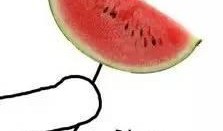 西瓜和姐姐吃瓜,夏日吃瓜欢乐时光