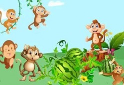 小猴吃瓜结局,意外结局揭示的智慧与成长